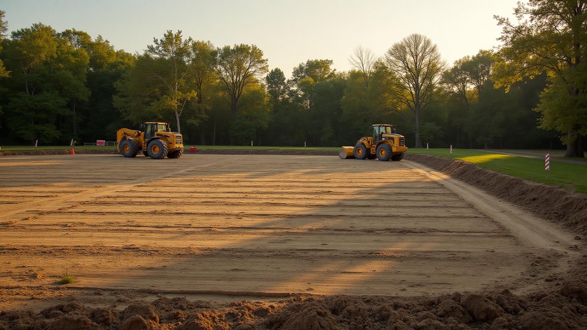 Professional site prep and lot clearing services in Central Indiana